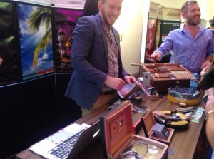 Gentleman's Cabinet Stand at Whisky Live Sydney 2014